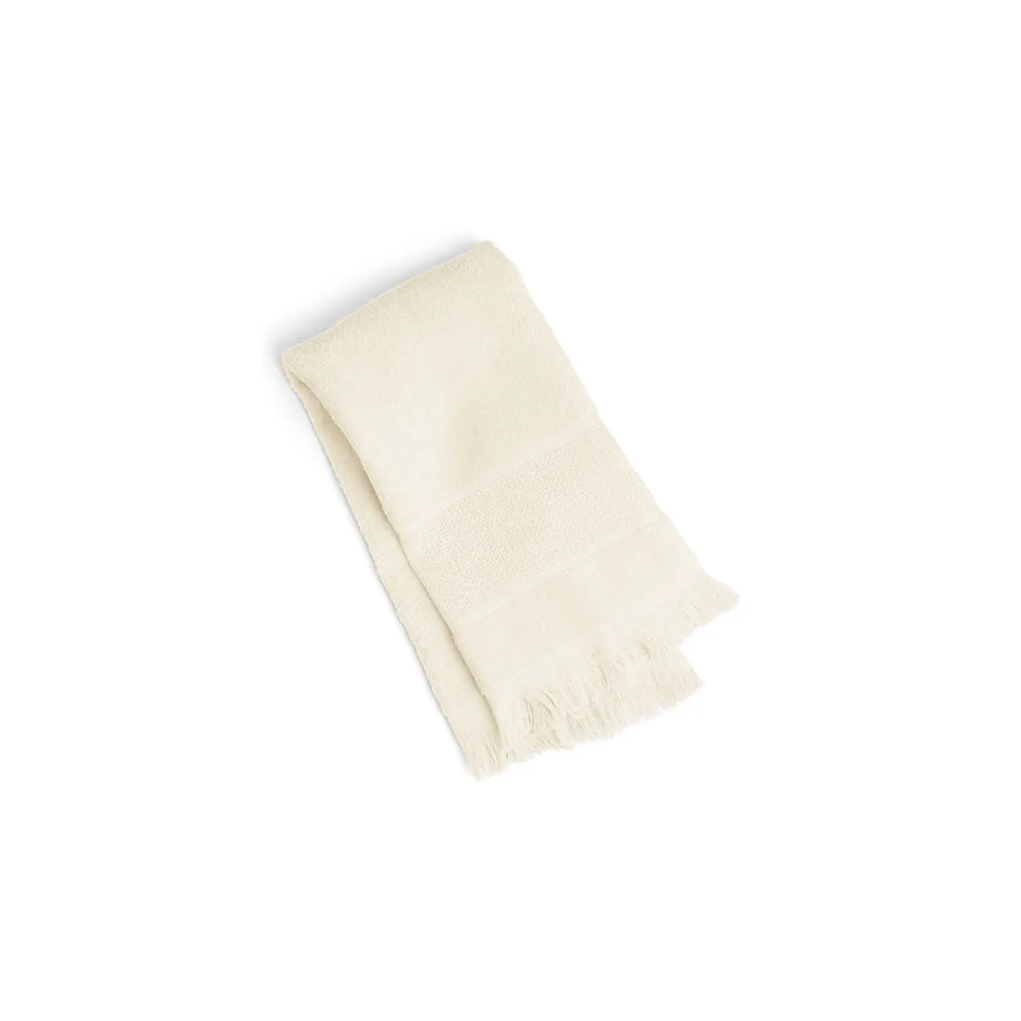 Towel 14 Count Maxton Velour Guest Ecru from Charles Craft